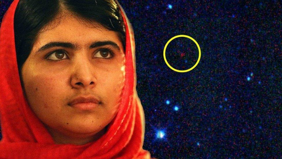 Malala and her asteroid