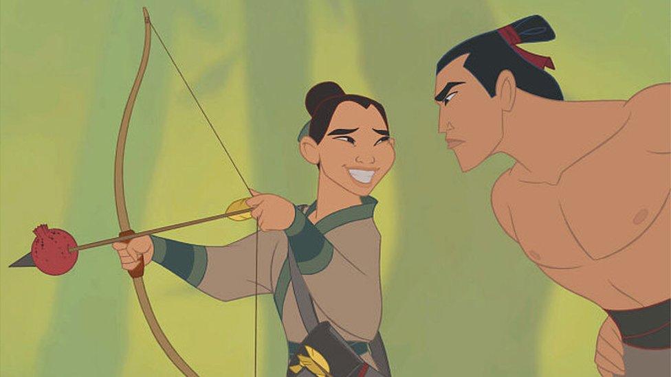 A still from Mulan