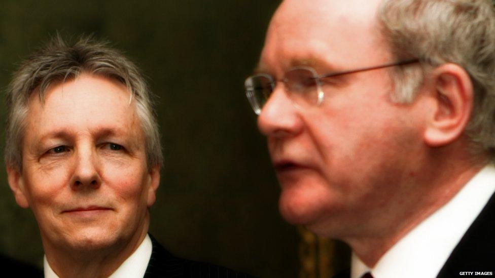 Peter Robinson and Martin McGuinness