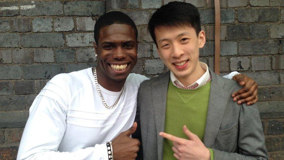 Kayode Damali and Michael Yip