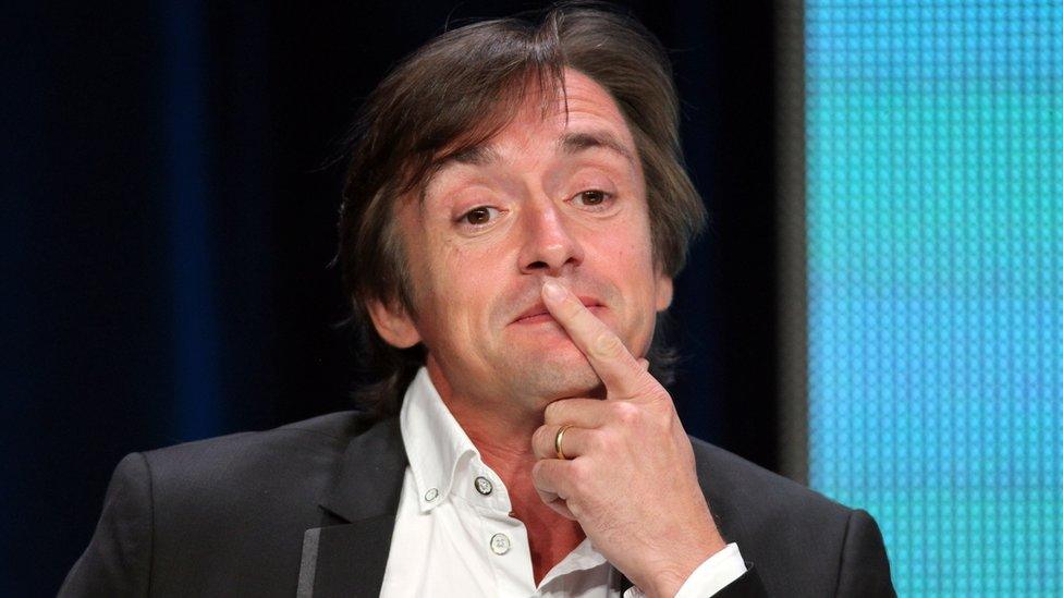 Richard Hammond looking bored