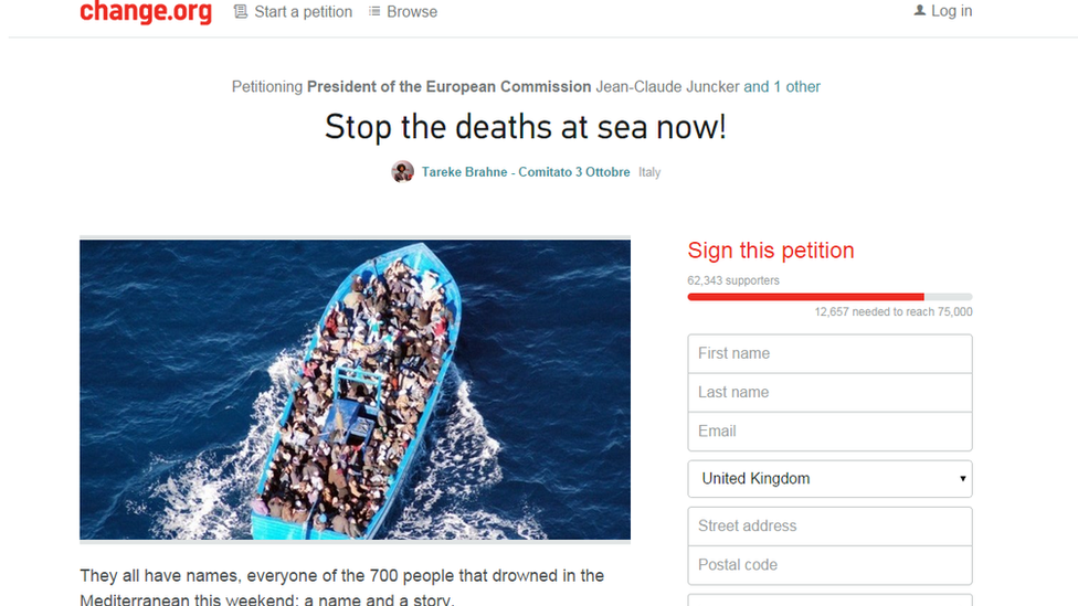 Stop the deaths at sea now