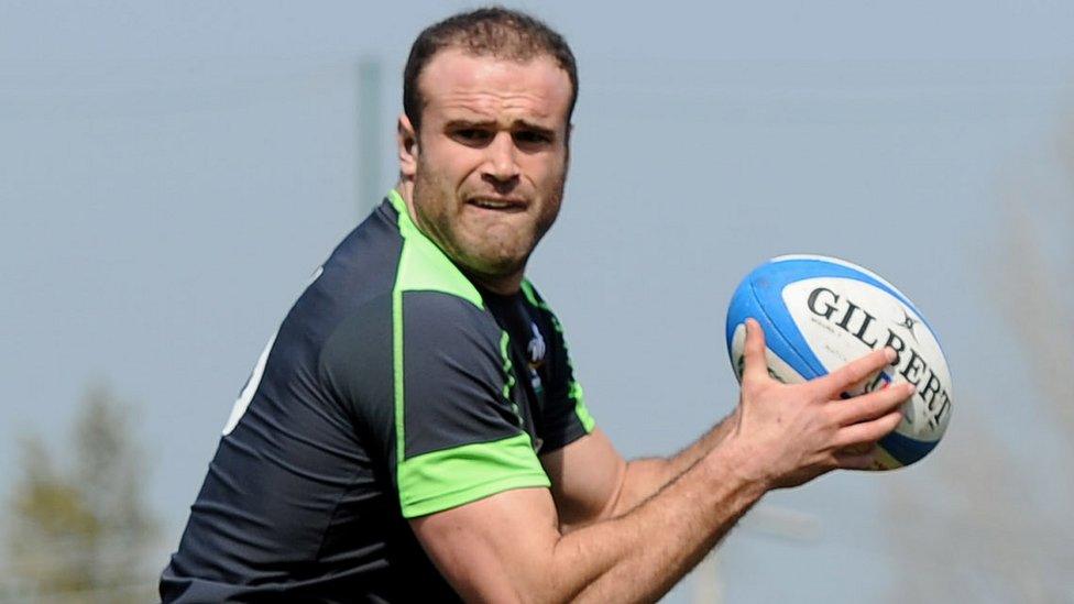 Wales centre Jamie Roberts joined Racing Metro in June 2013