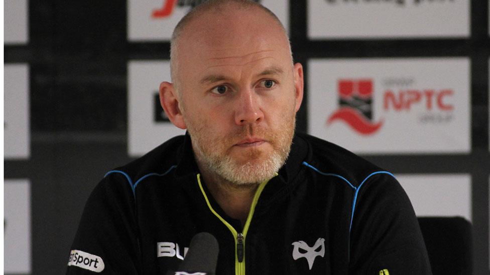 Ospreys coach Steve Tandy