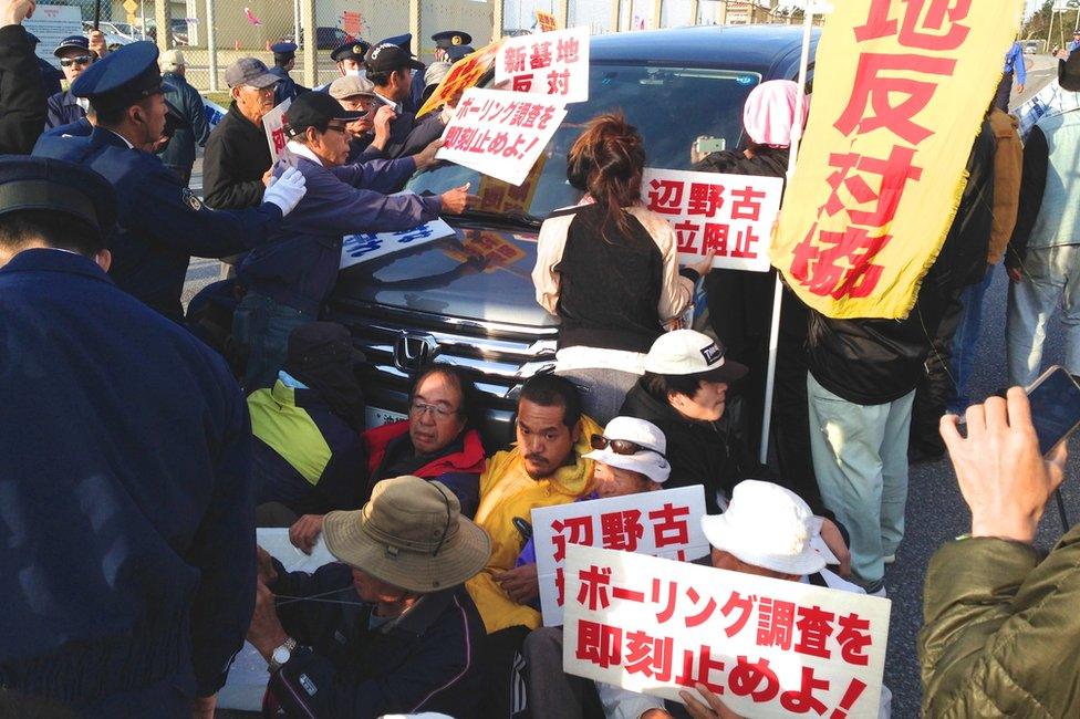 Protesters