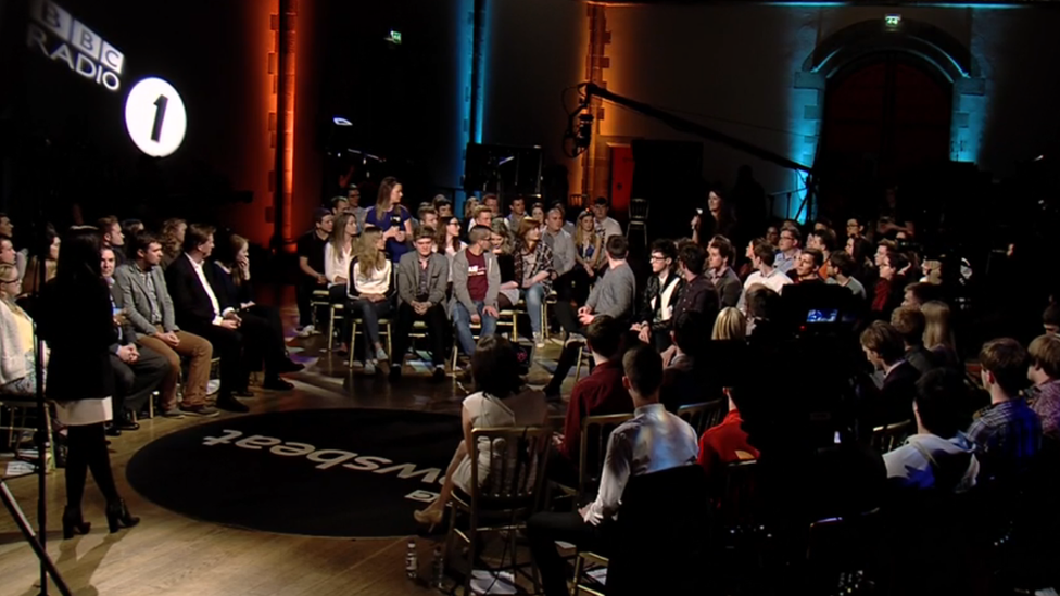 Audience at the Edinburgh debate