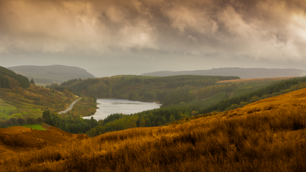 Mike Colley took this view of the Cantref Reservoir in the Brecon Beacons