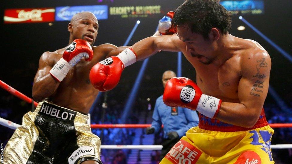 Mayweather v Pacquiao