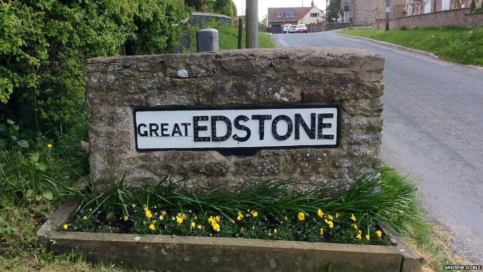 Great Edstone sign