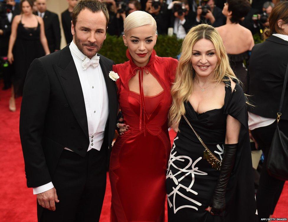 Tom Ford, Rita Ora and Madonna