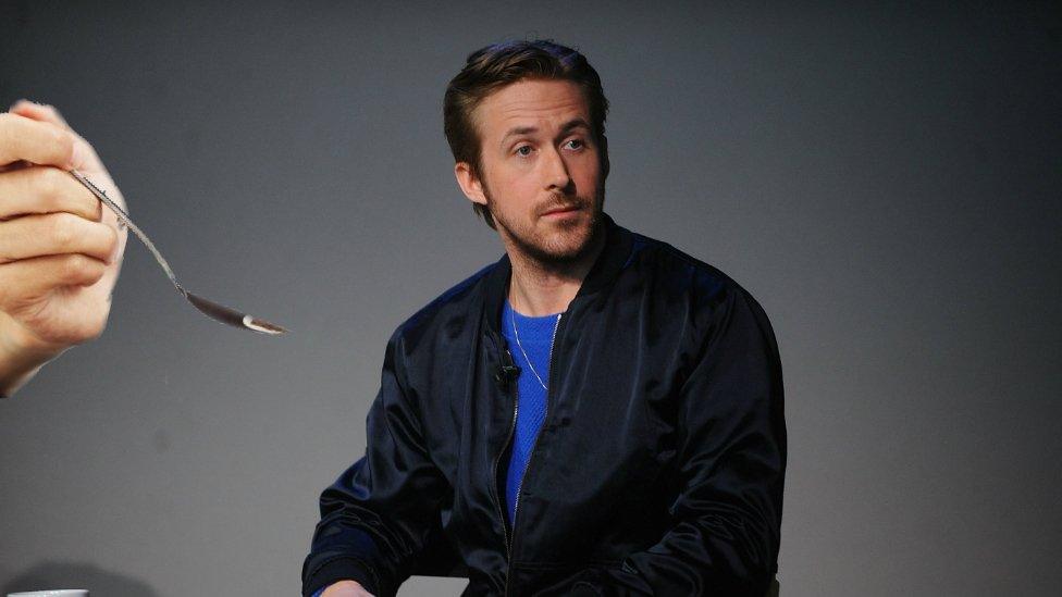 Ryan Gosling and spoon