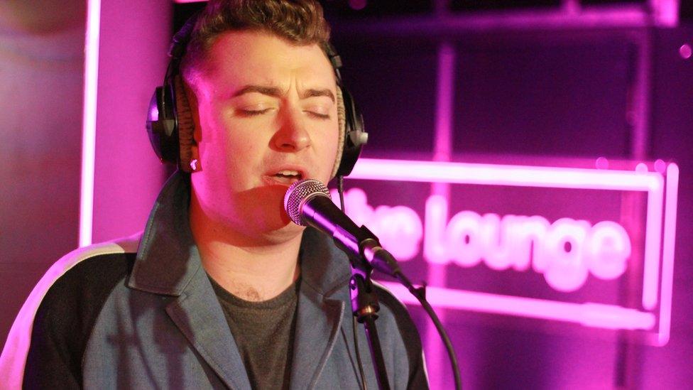 Sam Smith in the Live Lounge