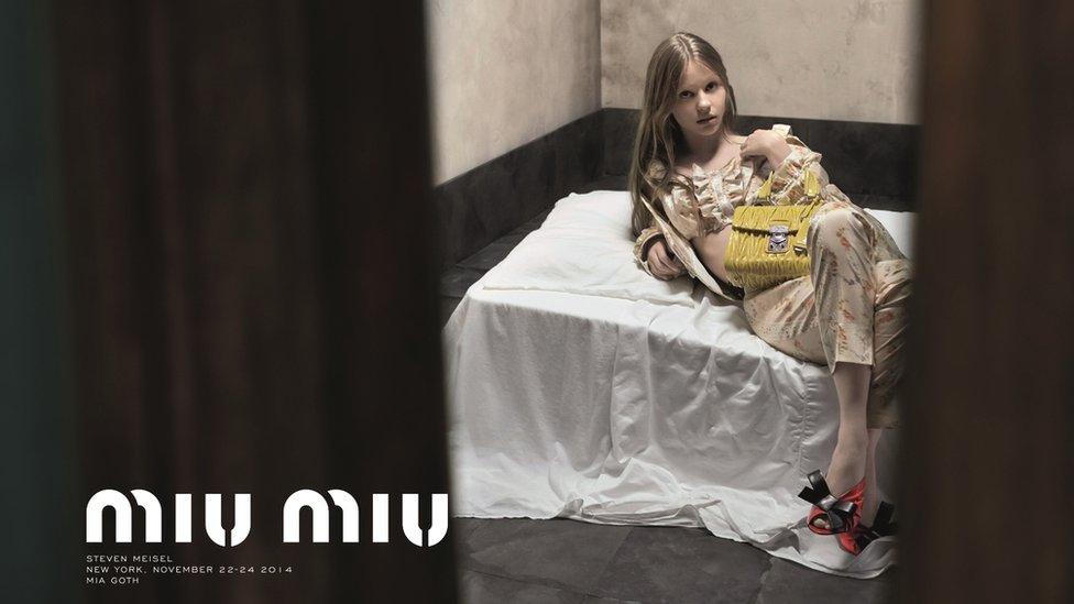 Miu Miu advert