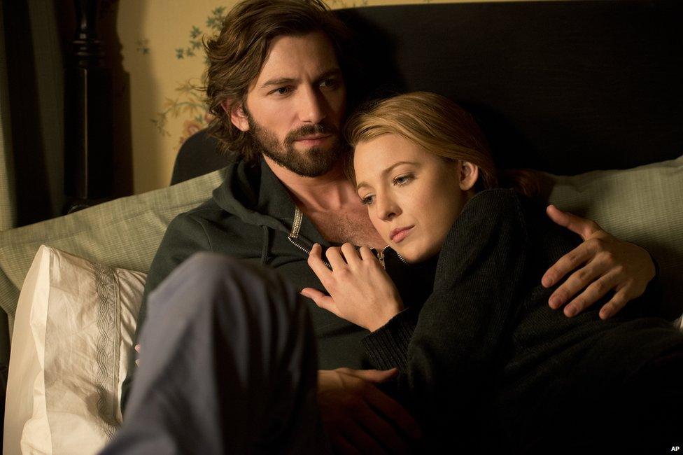 Michiel Huisman and Blake Lively