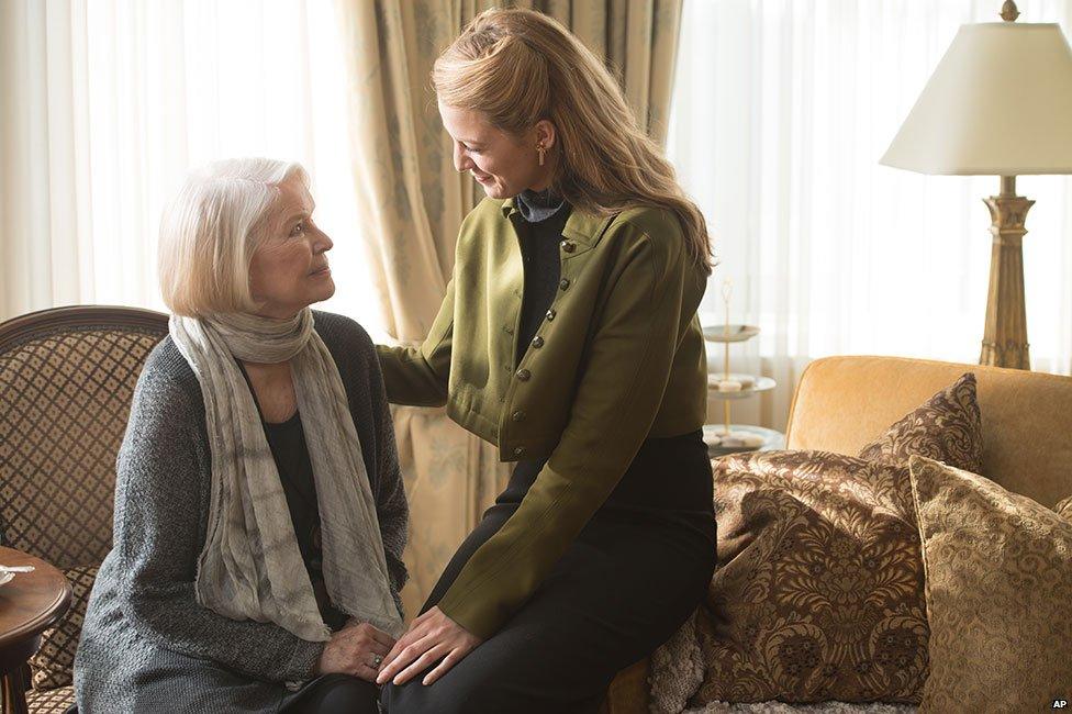 Ellen Burstyn and Blake Lively