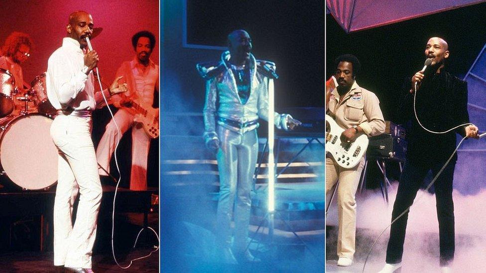 Errol Brown performing