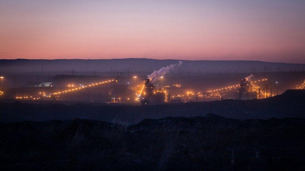 : The Horizon CNRL oil sands site, on April 27th, 2015 outside of Fort McMurray, Canada.