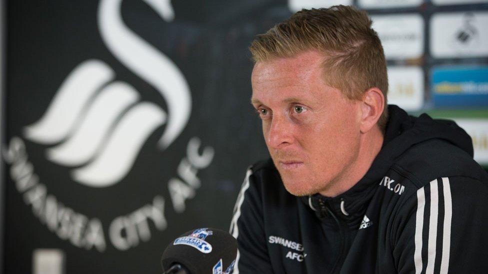 Garry Monk, manager of Swansea City