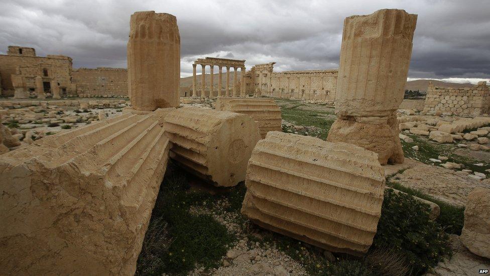 Ruins at Palmyra (file photo)