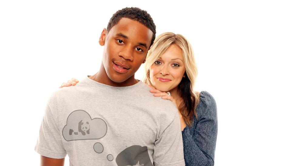 Fearne Cotton and Reggie Yates