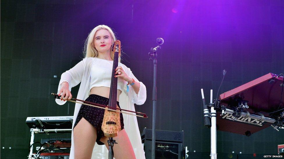 Grace Chatto performs