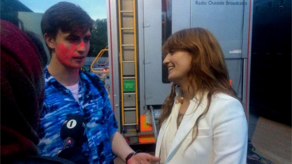 JJ and Florence Welch