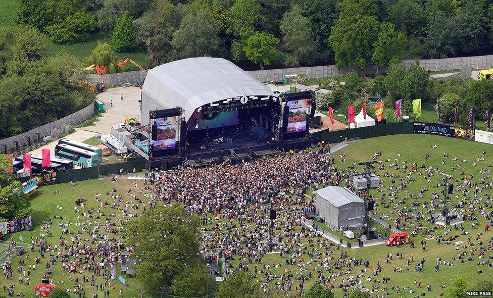 Radio 1 Big Weekend site