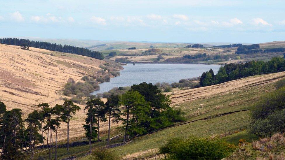 Dai Phillips from Milford Haven took this picture of Crai reservoir in the Brecon Beacons National Park