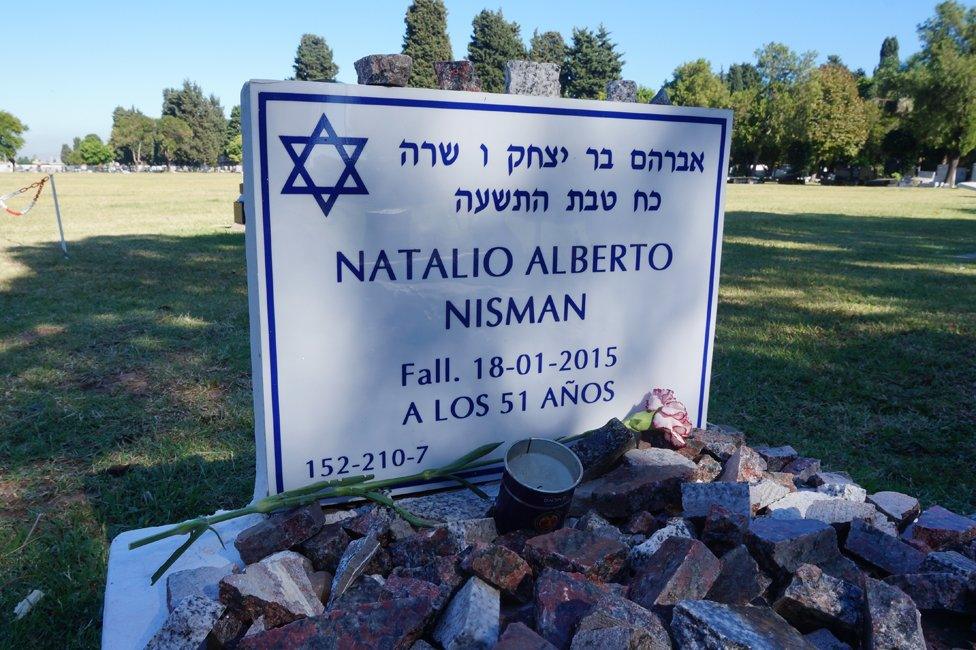 Alberto Nisman's grave