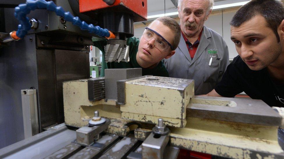 The government wants to create 3 million apprenticeships by 2020