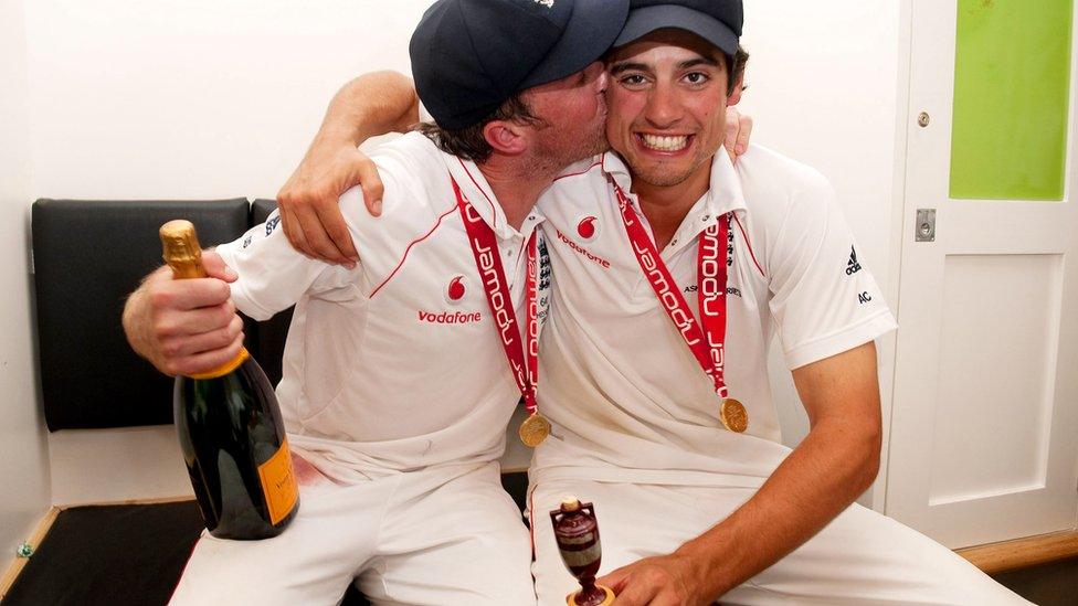 Graeme Swann and Alastair Cook