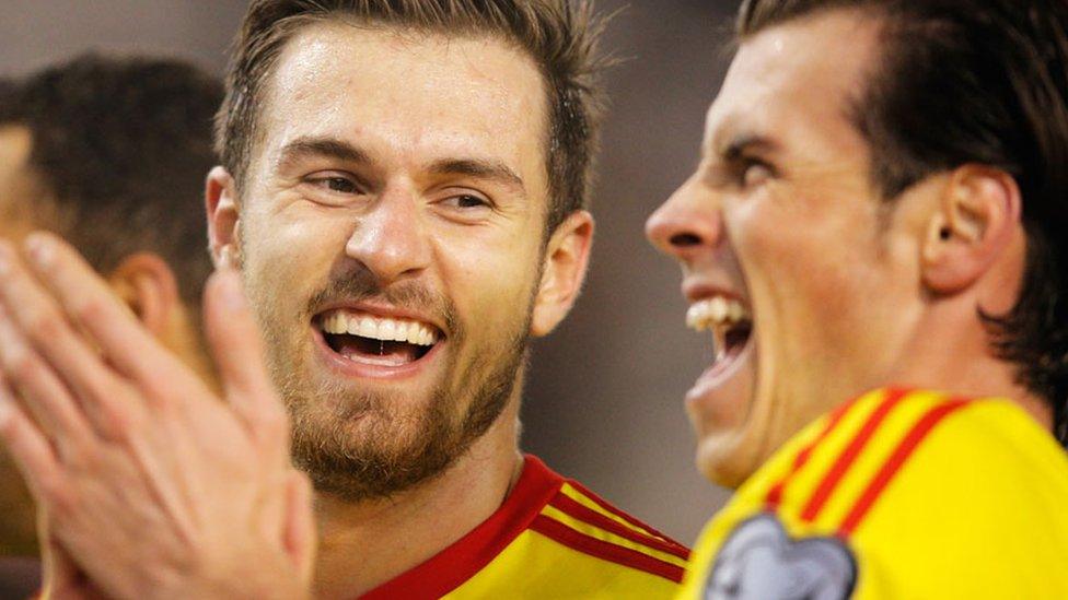 Aaron Ramsey and Gareth Bale