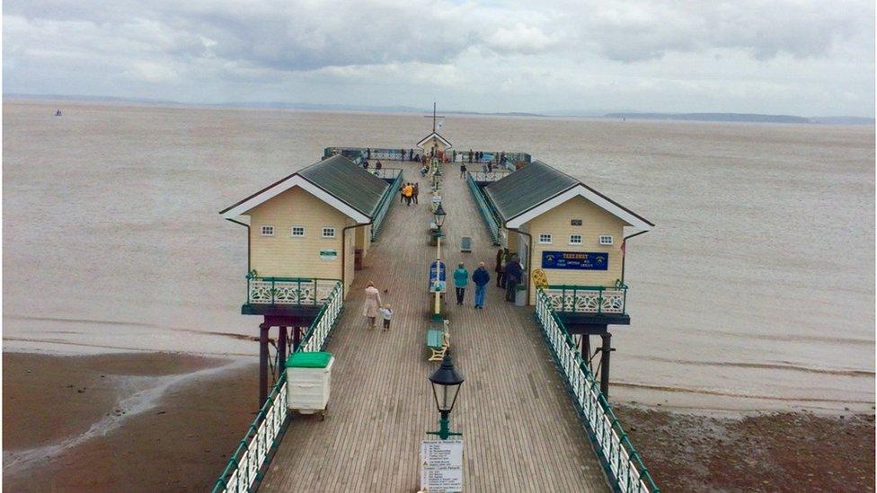 Ruth Ashworth captured this view of Penarth Pier in Vale of Glamorgan.