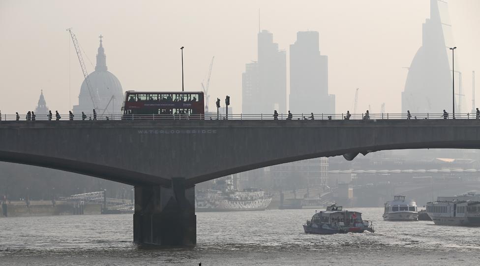 Waterloo bridge, London