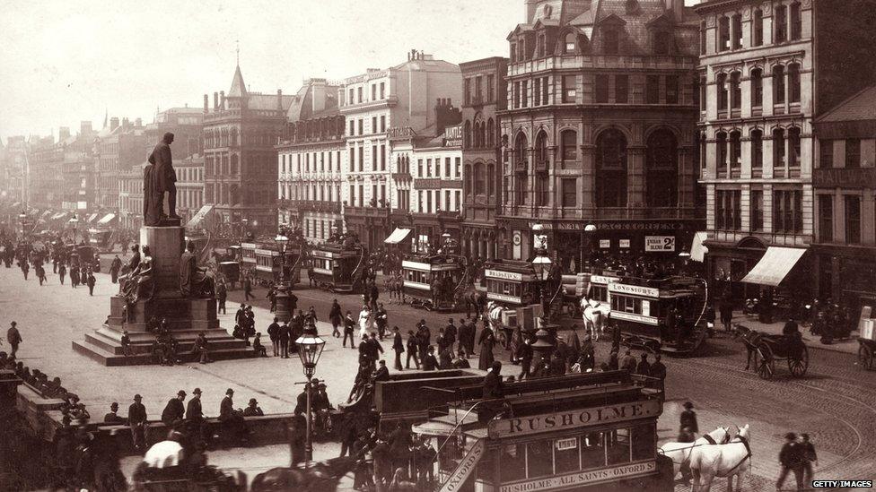 Manchester at the end of the 19th Century