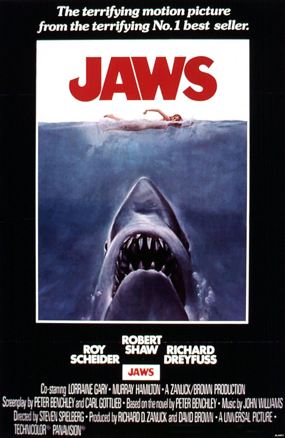 Jaws movie poster