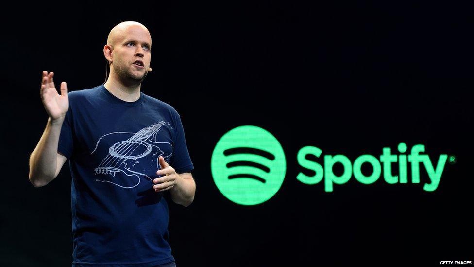 Daniel Ek, CEO of Spotify