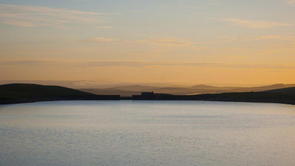 Thomas Grey, 20, of Swansea, made the trek up to Llyn y Fan Fach lake in the Brecon Beacons at 3am to catch this sunrise