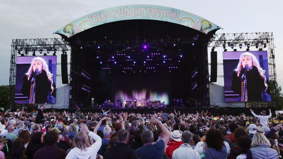 Isle of Wight Festival main stage