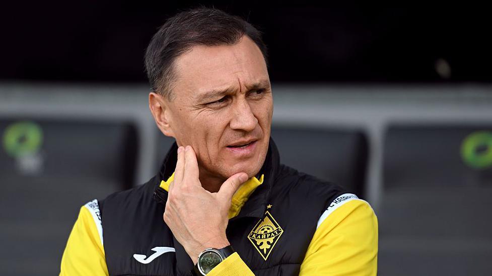 Kairat head coach Rafael Urazbakhtin
