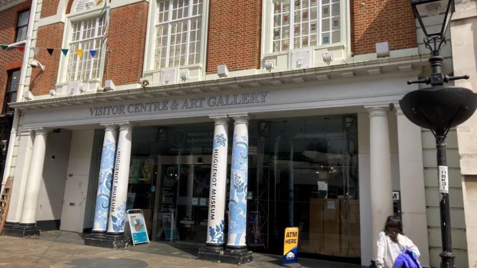 Rochester Visitor Centre exterior before it closed in April