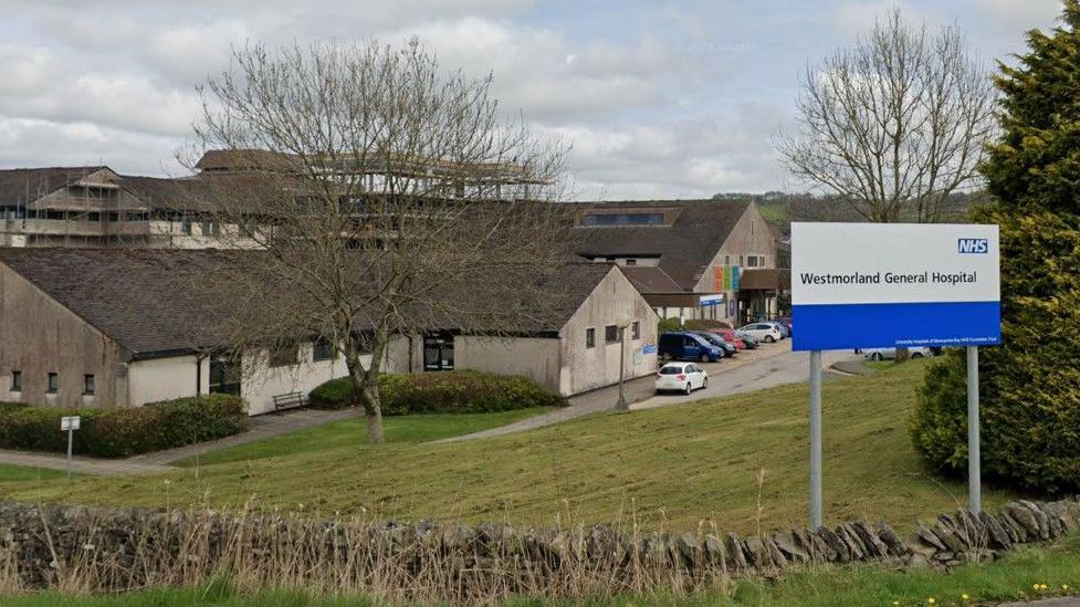 A general view of Westmorland General Hospital