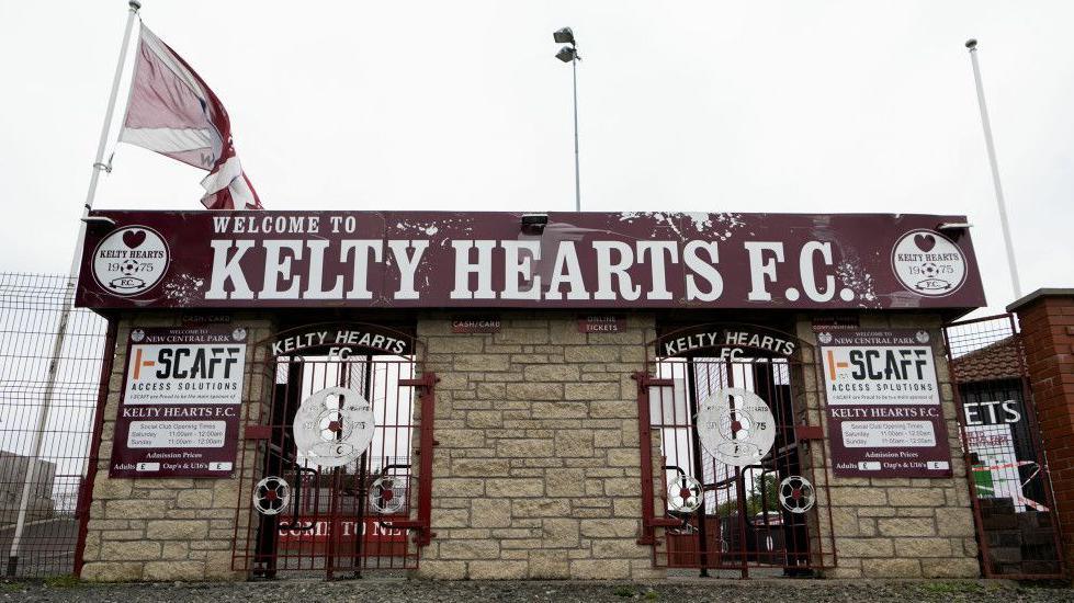 Kelty Hearts' stadium