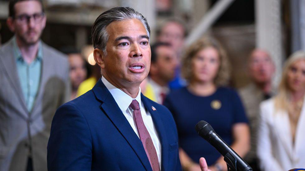 California Attorney General Rob Bonta