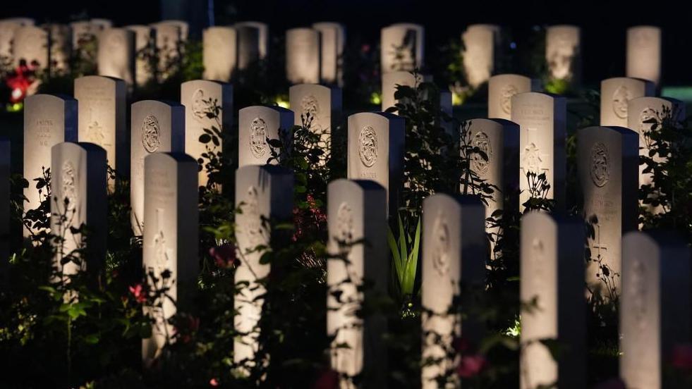 Tombstones illuminated