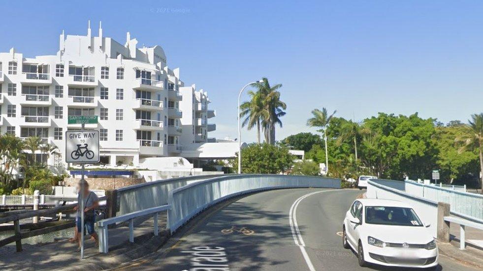 The Noosa Sound Bridge in Australia.