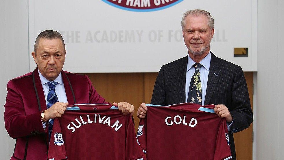 David Sullivan (left) and business partner David Gold