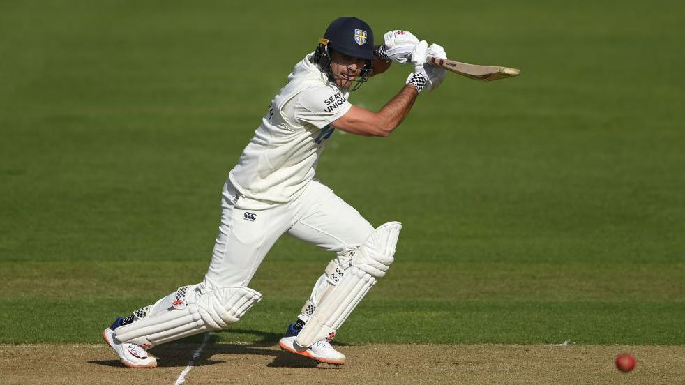 David Bedingham batting for Durham.