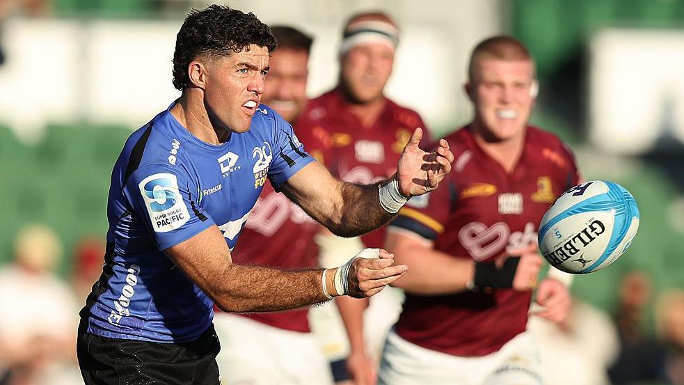 Ben Donaldson playing for Western Force