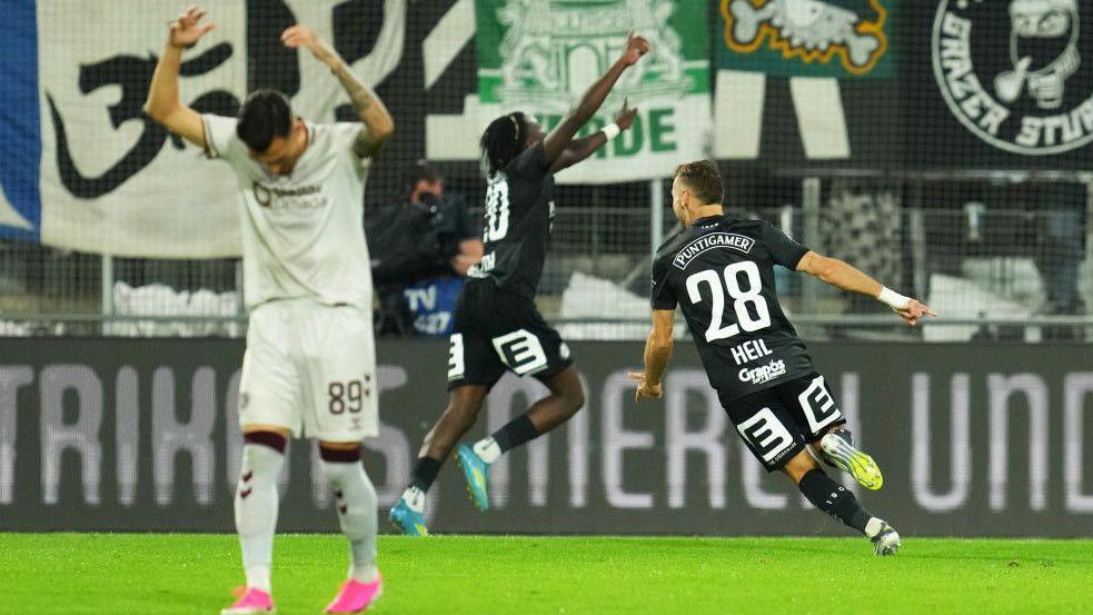 Sturm Graz celebrate